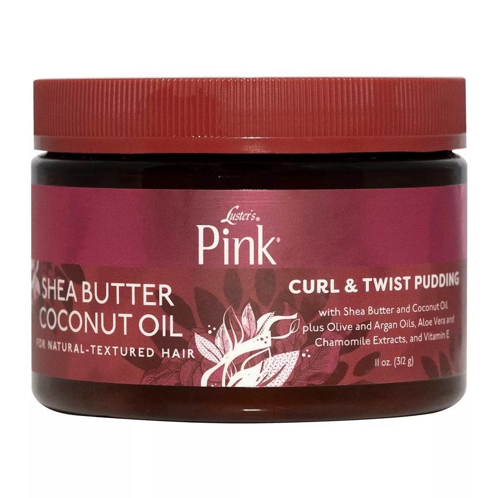 Pink Shea Butter Coconut Oil Curl & Twist Pudding 11oz